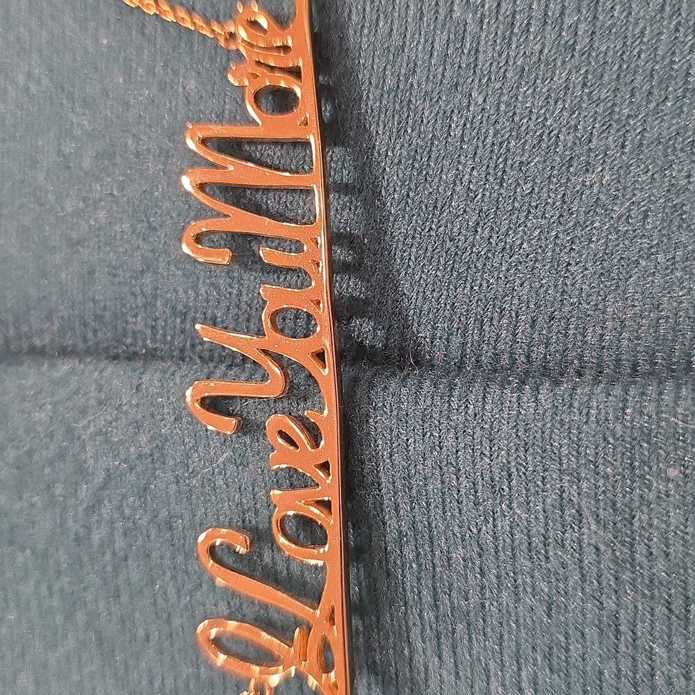 Macy's Simone I. Smith I Love You More Pendant Necklace - 18K Gold Over Sterling - Picture 2 of 4